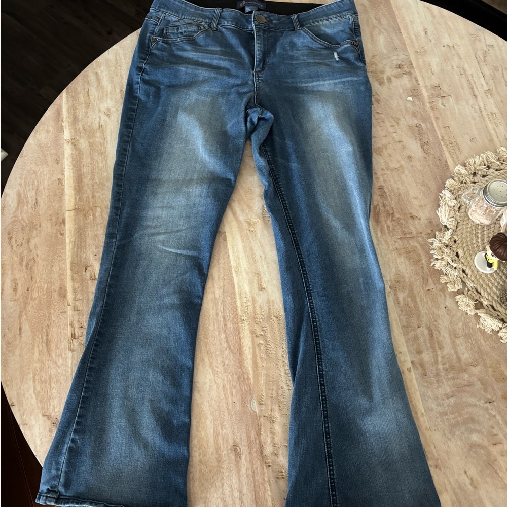 Democracy Blue Straight Leg Jeans